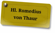 Hl. Romedius      von Thaur